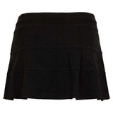 Women's UV Colors 13 Inch Tennis Skort Black-Apparel-Sofibella-1957BLK-S22-2-Tennis Express