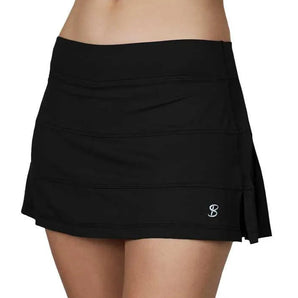 Women's UV Colors 13 Inch Tennis Skort Black-Apparel-Sofibella-1957BLK-S22-4-Tennis Express