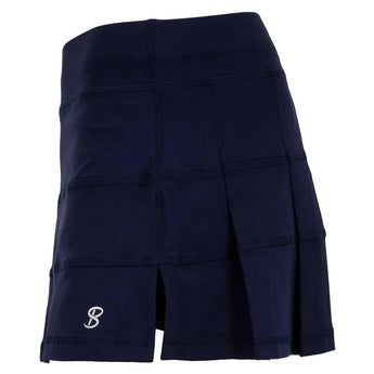 Women's UV Colors 13 Inch Tennis Skort Navy-Apparel-Sofibella-1957NVY-S22-3-Tennis Express