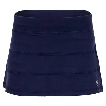 Women's UV Colors 13 Inch Tennis Skort Navy-Apparel-Sofibella-1957NVY-S22-Tennis Express