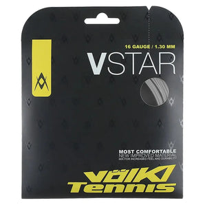V Star Tennis String Silver-Strings-Volkl-195981-16-Tennis Express