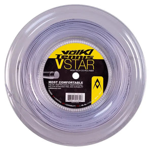 V Star Tennis String Reel Silver-Strings-Volkl-195990-18L-Tennis Express