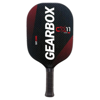CX11Q Power 7.8oz Pickleball Paddle Red-Racquets-Gearbox-1CX11QP7-2-2-Tennis Express
