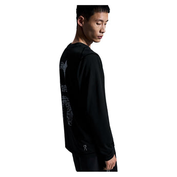 Men's Training Long Graphic Top Black-Apparel-On-1MF10830-553S25-1_a2b7bed6-f828-4560-8e03-0579123ddb6a-Tennis Express