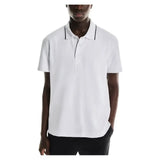 Men's Courtside Tennis Polo White-Apparel-On-1MF30390069-F25-Tennis Express