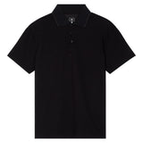 Men's Courtside Tennis Polo-Apparel-On-1MF30390106-Black-Tennis Express