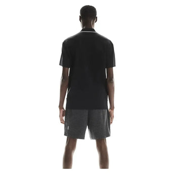 Men's Courtside Tennis Polo Black-Apparel-On-1MF30390553-2-Tennis Express