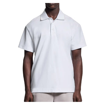 Men's Courtside Tennis Polo,Apparel,On,0248 White/Sand,XS,Tennis Express,1MF30392979-White_Sand