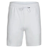 Men's Courtside 8 Inch Tennis Shorts White-Apparel-On-1MF30860069-F25-Tennis Express