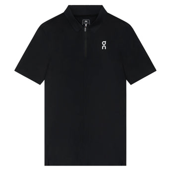 Men's Court Tennis Polo-Apparel-On-1MG10160-Black-Tennis Express