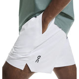 Men's 5 Inch Court Tennis Short-Apparel-On-069 White-XS, [current_file_name-Tennis Express