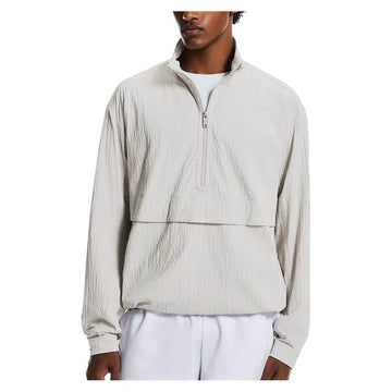 Men's Courtside Tennis 1/2 Zip Eaze Brume