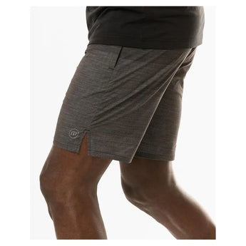 Men's Zipline Active 8.5 Inch Tennis Shorts-Apparel-Travismathew-1MU559-H22-OBLK-6-Tennis Express