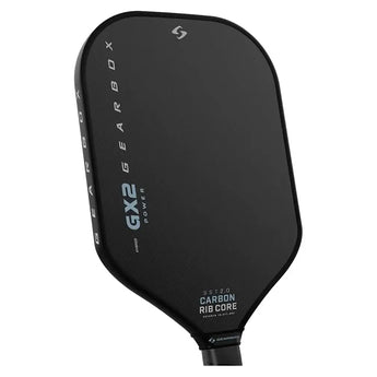 GX2 Power Hybrid Pickleball Paddle Black and Blue-Racquets-Gearbox-1PGX2P4-1-3-Tennis Express