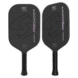 Pro Ultimate Power Elongated Pickleball Paddle Black and Purple-Racquets-Gearbox-1PROEU2-1-x-Tennis Express