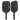 Pro Ultimate Power Elongated Pickleball Paddle Black and Purple-Racquets-Gearbox-1PROEU2-1-x-Tennis Express