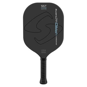 Pro Power Series Ultimate Hyper Pickleball Paddle Black and Blue-Racquets-Gearbox-1PROHU1-1-1-Tennis Express