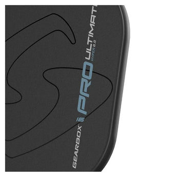 Pro Power Series Ultimate Hyper Pickleball Paddle Black and Blue-Racquets-Gearbox-1PROHU1-1-4-Tennis Express
