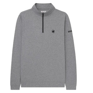 Men's Greenwich Sport 1/4 Zip-Apparel-Boast-1Q2002-Gray-Tennis Express