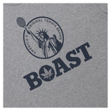 Men's Statue of Liberty Tennis Tee Heather Grey-Apparel-Boast-1T2301-SOL-2-Tennis Express