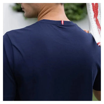 Men's Performance Tennis Top-Apparel-Boast-1T2302P-Navy1-Tennis Express