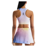 Women's Court Crop Tennis Top White and Indigo-Apparel-On-1WF11270629-U25-1-Tennis Express