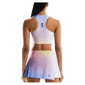 Women's Court Crop Tennis Top White and Indigo-Apparel-On-1WF11270629-U25-1-Tennis Express