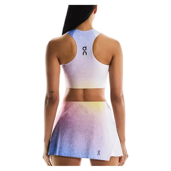 Women's Court Crop Tennis Top White and Indigo-Apparel-On-1WF11270629-U25-1-Tennis Express