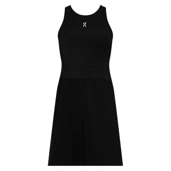 Women's Court Split Tennis Dress-Apparel-On-553 Black-XS, [current_file_name-Tennis Express