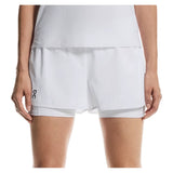 Women's 3 Inch Court 2-in-1 Tennis Short,Apparel,On,0069 White,XS,Tennis Express,1WG10220-White