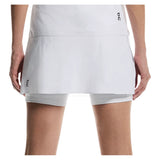 Women's Court Split Tennis Skirt White,Apparel,On,,,Tennis Express,1WG10990069-1