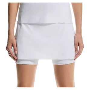 Women's Court Split Tennis Skirt White,Apparel,On,White,XS,Tennis Express,1WG10990069_3c2de000-22f9-4767-b65b-660ca6663f55