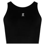 Women's Court Crop Tennis Top Black-Apparel-On-1WG11110553-712246Tennis Express