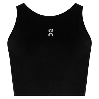 Women's Court Crop Tennis Top Black-Apparel-On-1WG11110553-712246Tennis Express