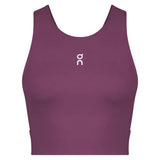 Women's Court Crop Tennis Top Cassis,Apparel,On,Cassis,XS,Tennis Express,1WG11115007-F26-1