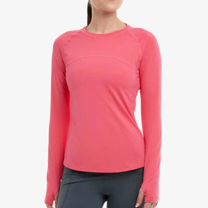 Women's Drawstring Long Sleeve Tennis Crew-Apparel-BloqUV-2009-Lemon-Tennis Express