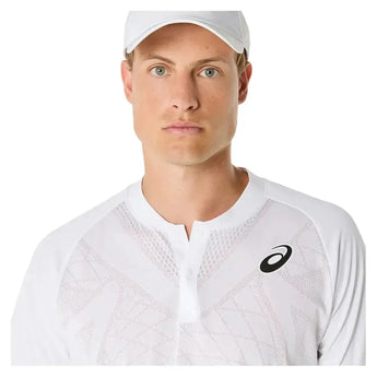 Men's Match Actibreeze Tennis Polo Brilliant White-Apparel-Asics-2041A322_100-1-Tennis Express