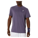 Men's Court Short Sleeve Tennis Top Greyish Purple-Apparel-Asics-2041A339-500S25-3-1-[Sku]-Tennis Express