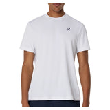 Men's Court Short Sleeve Tennis Top,Apparel,Asics,100 Brilliant White,S,Tennis Express,2041A339_100-1