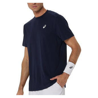 Men's Court Short Sleeve Tennis Top,Apparel,Asics,,,Tennis Express,2041A339_400