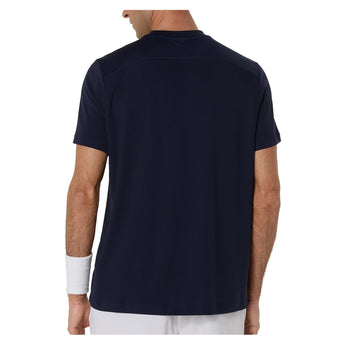 Men's Court Short Sleeve Tennis Top,Apparel,Asics,,,Tennis Express,2041A339_400_3