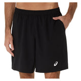 Men's Court 9 Inch Tennis Short Performance Black,Apparel,Asics,Performance Black,S,Tennis Express,2041A343_001