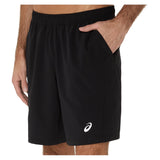 Men's Court 9 Inch Tennis Short Performance Black,Apparel,Asics,,,Tennis Express,2041A343_001_3