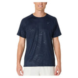 Men's Game All Over Print Short Sleeve Tennis Top-Apparel-Asics-2041A353-F25-400-3-Tennis Express