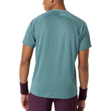 Men's Game Short Sleeve Tennis Top,Apparel,Asics,,,Tennis Express,2041A379_401-1