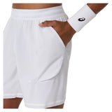 Men's Match 7 Inch Tennis Short,Apparel,Asics,,,Tennis Express,2041A388_100_2