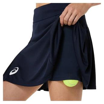 Women's Match Tennis Skort Midnight-Apparel-Asics-2042A355-400U25-7-Tennis Express