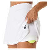 Women's Court Tennis Skort Brilliant White-Apparel-Asics-2042A369-100S25-7-Tennis Express
