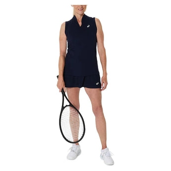 Women's Court Tennis Skort Midnight-Apparel-Asics-2042A369-400S25-5-Tennis Express