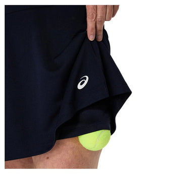 Women's Court Tennis Skort Midnight-Apparel-Asics-2042A369-400S25-7-Tennis Express